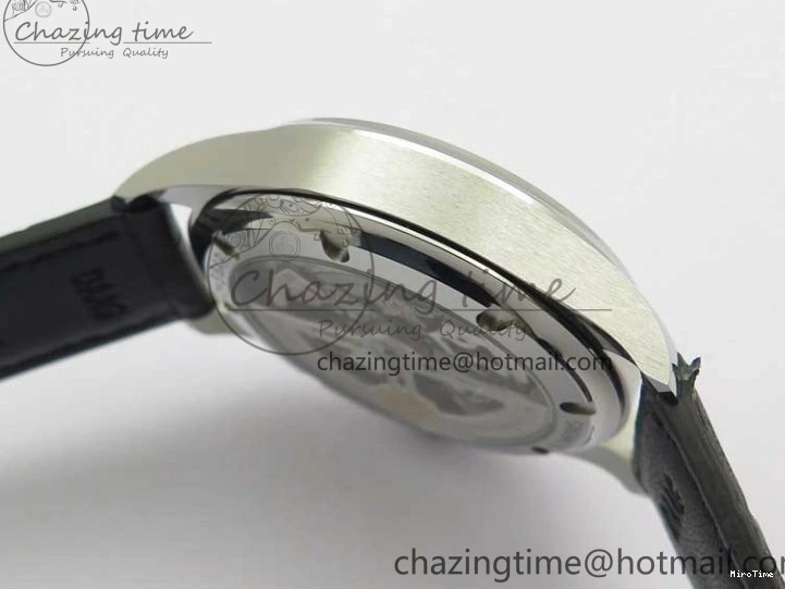 MIROTIME 0426 TimelessDesign Portuguese IW358304 ZF 1:1 Best Edition SS Blue Dial on Leather Strap A 7078